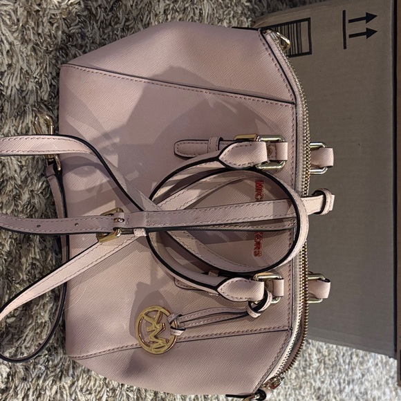 Michael Kors Blush Satchel Bag - Picture 8 of 11
